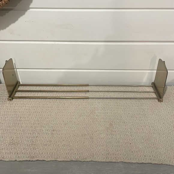 VINTAGE‎ brass expandable book ends bookends bookend - Picture 3 of 8